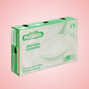 Thùng 48 Hộp Sữa Chua Có ường Nutimilk 100g
