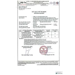 4. Bản tự công bố sản phẩm dầu tan mỡ bụng