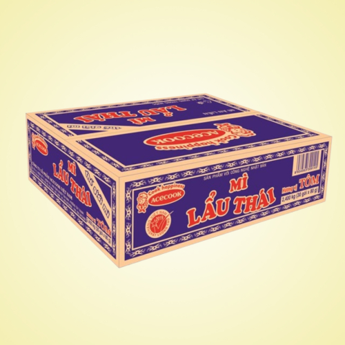 Thùng 30 Gói Mì Lẩu Thái ôm 81g