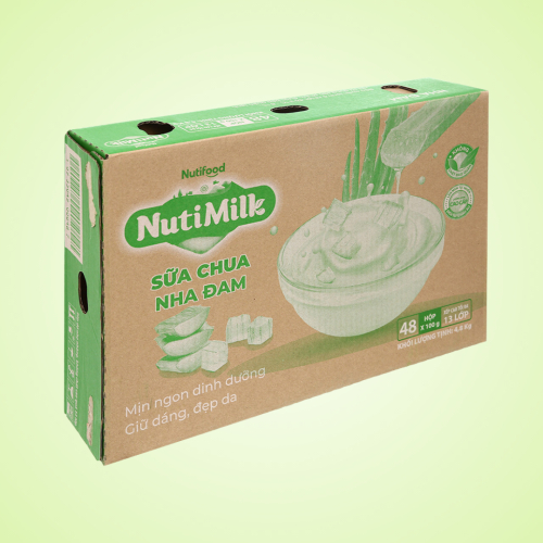 Thùng 48 Hộp Sữa Chua Nha Đam Nutimilk 100g