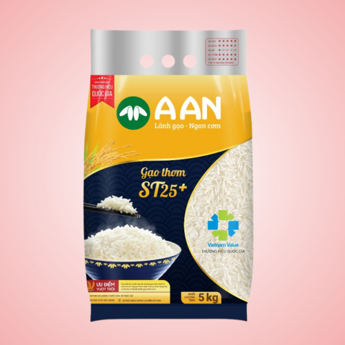 Gạo Thơm A An ST25+ Túi 5kg